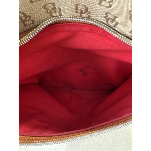 Dooney & Bourke 10x10 Canvas Crossbody Bag Signature Madison - Picture 7 of 7